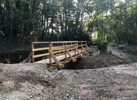 Pont sur le Lavasson par l'AGFORS