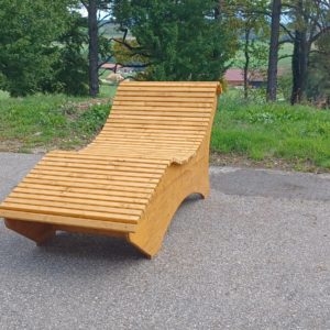 Chaise longue forestière (longueur : 120cm) – Image 2