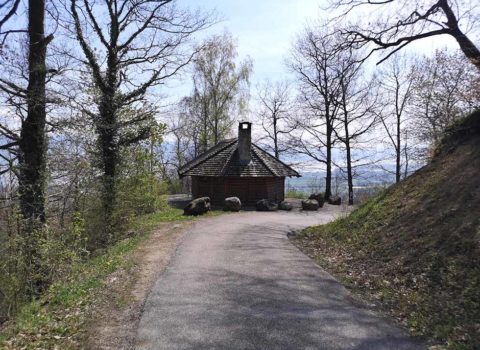 Cabane dans la forêt de Gilly